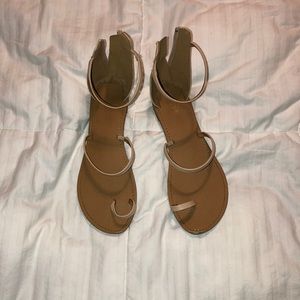 Tan cute sandals